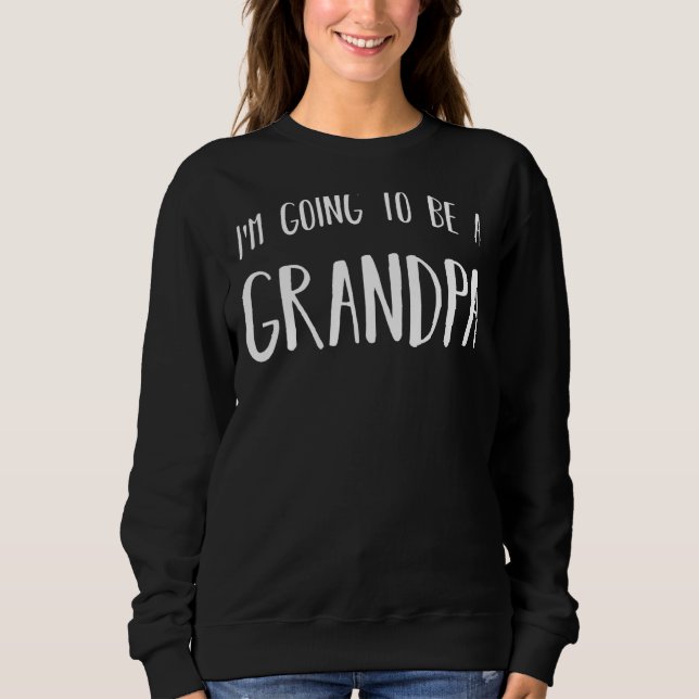 Manar jag ska bli farfar framtida farfar t shirt (Framsida)