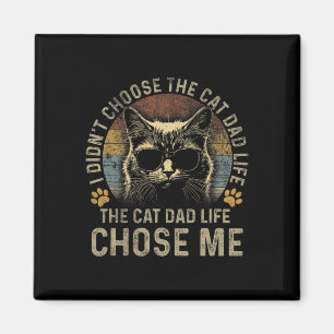 Manar jag valde inte kattlivet Pappa i katten Papp Magnet