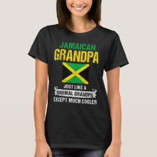 Manar Jamaican Grandpa som en vanlig morfar utom T Shirt