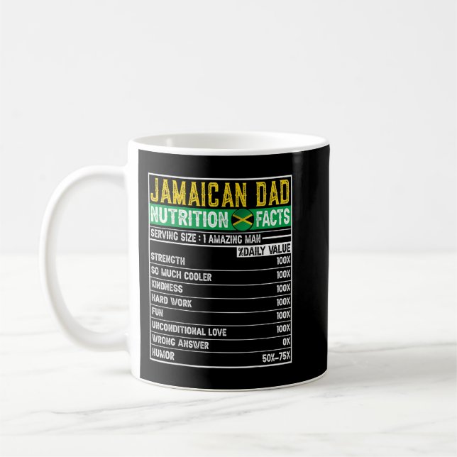 Manar Jamaican Pappa presenterar Pappa Hero Nutrit Kaffemugg (Vänster)