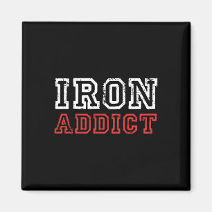 Manar Järn Addict Gym Workout Fitness Bodybuilding Magnet