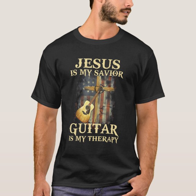 Manar Jesus är min väktare är min terapeutiska fad T Shirt (Framsida)