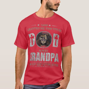Manar Jesus Lejon Gud gav mig två titlar Pappa och T Shirt