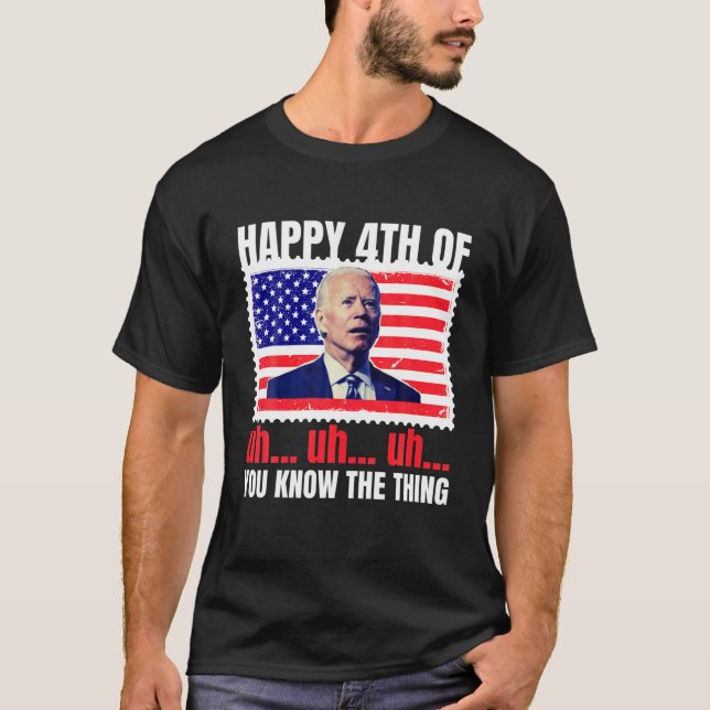 Manar Joe Biden konfunderade det vackra Trendiget  T Shirt (Framsida)