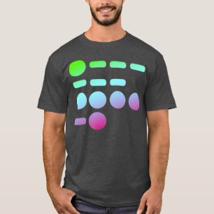 Manar John in Morse Code for HAM Radio T Shirt