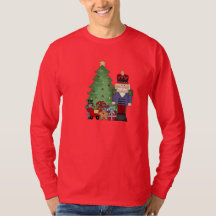 Manar jul Nutcracker Helgdag t-shirt