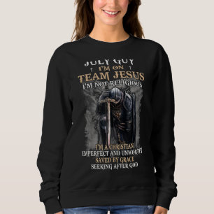 Manar juli Guy Team Jesus Religiösa Kor Christian T Shirt