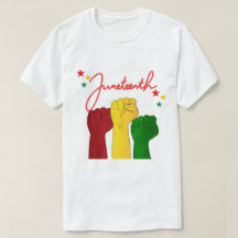 Manar Juneteonde Fist T-Shirt