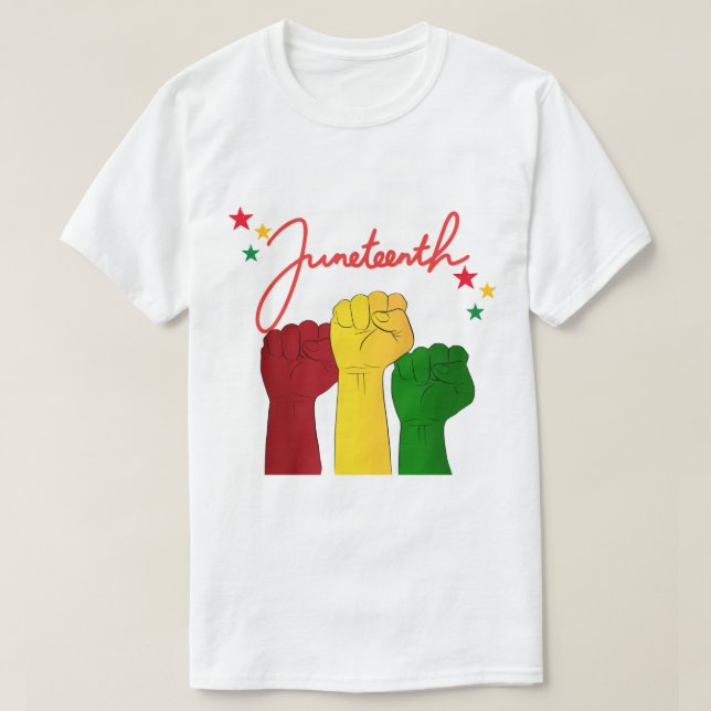 Manar Juneteonde Fist T-Shirt (Design framsida)