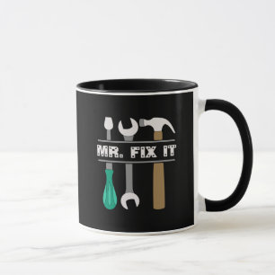 Manar-kaffe Mugg och åtgärda Verktyg