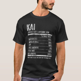 Manar Kai Nutrition Personlig Namn Funny Namn Fa T Shirt