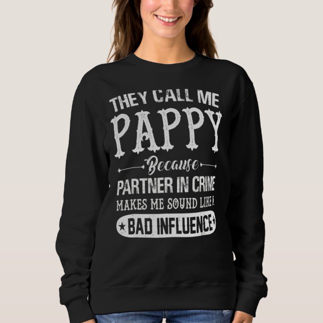 Manar kallar mig pappy för att partner i brott t shirt (Framsida)