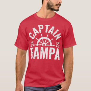 Manar kapten Bampa Boat Owner Sjö Boating Far" T Shirt