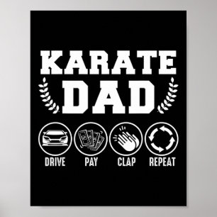 Manar Karate Pappa Drive Betalar Clap Repeat Fars  Poster