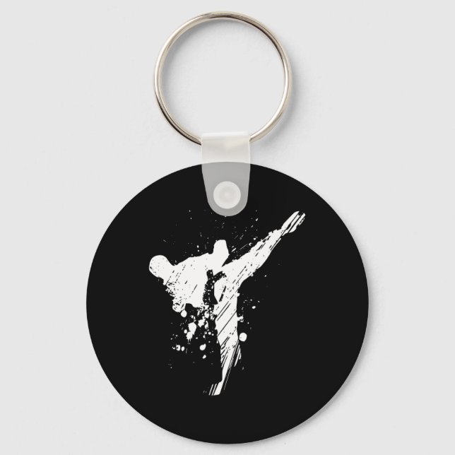 Manar Karate Shirt Nyckelring (Framsida)