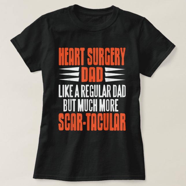 Manar kardiell kirurgi, citat för biopassagar t shirt (Design framsida)