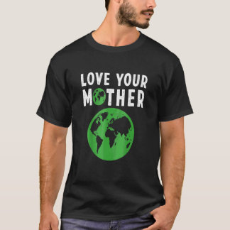 Manar Kärlek din Mor jord och blommor Friendlyea T Shirt
