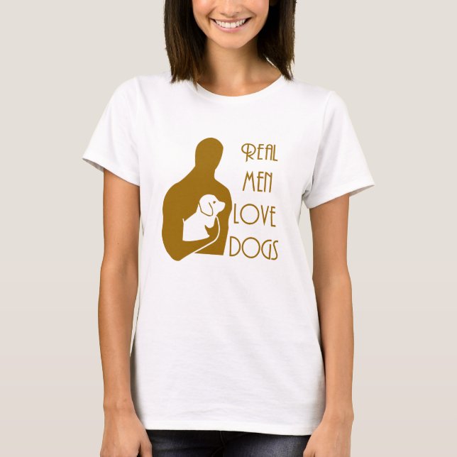 manar kärlek hundar t-shirt (Framsida)