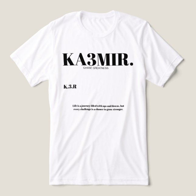 Manar Kazmir T shirt (Design Framsida)