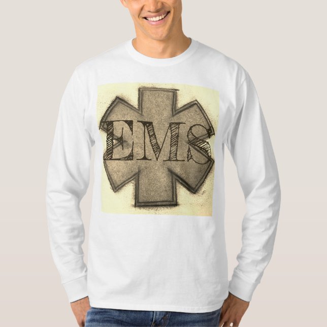 Manar Khaki EMT T Shirt (Framsida)