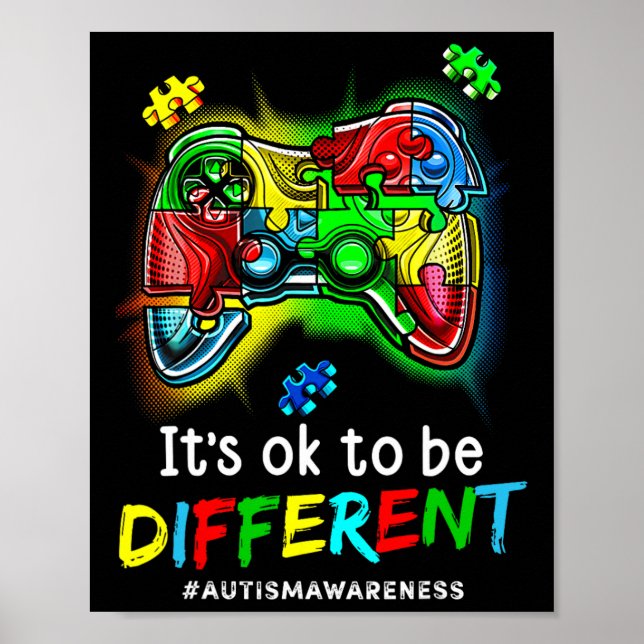 Manar Kids Boys Autism Video Game M Poster (Framsidan)