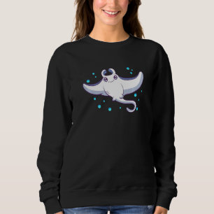 Manar Kids Manta Ray Ocean Animal Sea Cute Boy Gir T Shirt