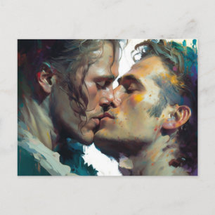 Manar Kissing Vykort