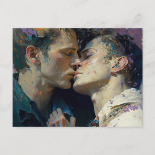 Manar Kissing-vykort Vykort