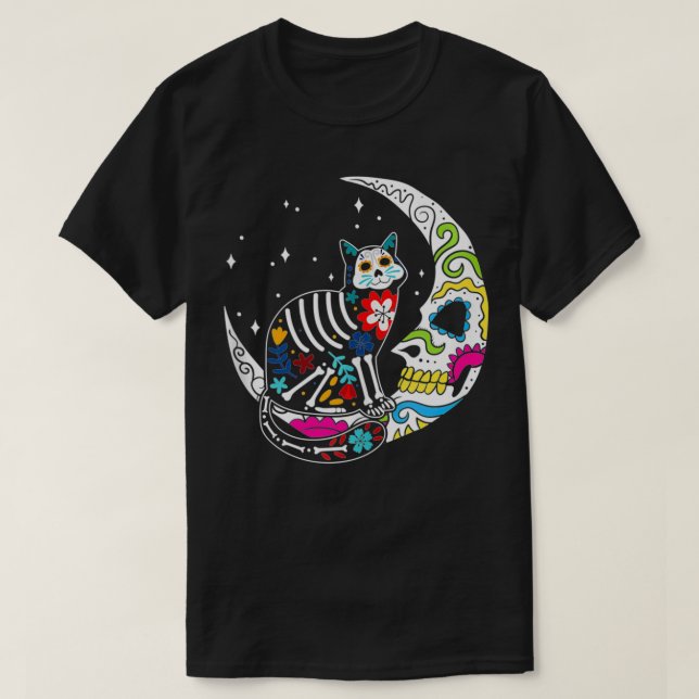 Manar Kläder och kläder av Måne T Shirt (Design framsida)