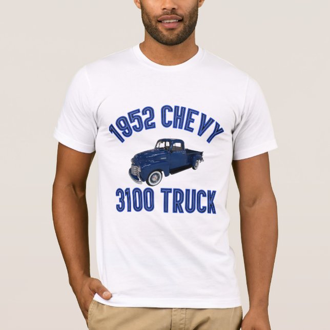 Manar klassikerChevy lastbil 1952 T Shirt (Framsida)