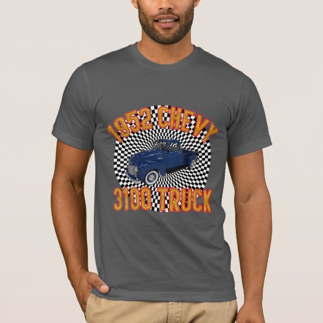 Manar klassikerChevy lastbil 1952 T-shirt (Framsida)