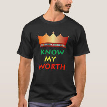 Manar Know My Worth t-shirt
