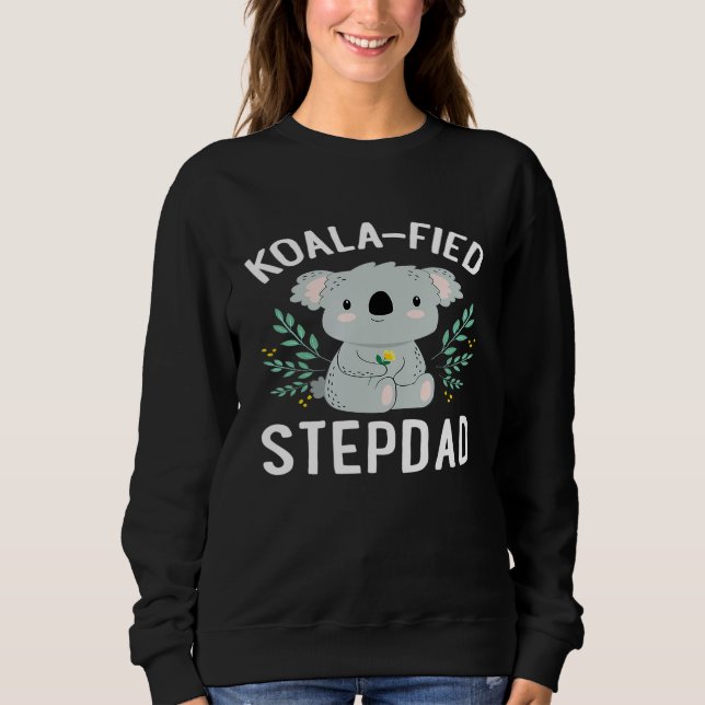 Manar Koala-Fied Stepdad Cute Koala Bear Pun Joke  T Shirt (Framsida)