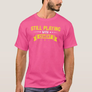 Manar konditor för byggentreprenadarbeten t shirt