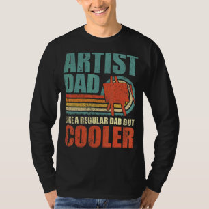 Manar-konstnären Pappa som en vanlig Pappa, men ko T Shirt