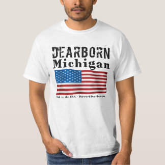 Manar kortärmad - Dearborn, MI - som göras i USA Tröja