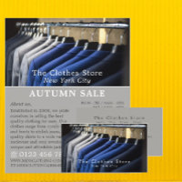 Manar Kostym, Manar Clothing Store Advertising