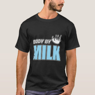 Manar Kroppen efter Mjölk jordgubbschoklat Skakmat T Shirt