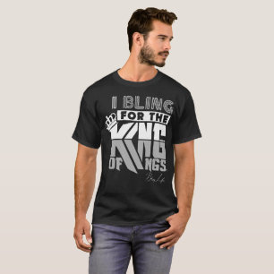 Manar kung av den grundläggande mörka T-tröja f Tee Shirt