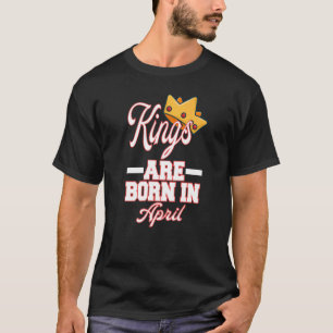 Manar Kung föds upp i april födelsedag 1 T Shirt