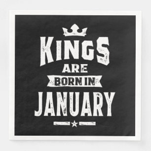 Manar Kung föds upp i januari. Pappersservett