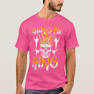 Manar Kung fu Skullbekämpning - Martialkonsten Kun T Shirt