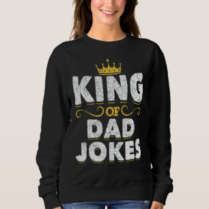 Manar Kung vid Pappa skämt Krona-röda skämt Puns P T Shirt