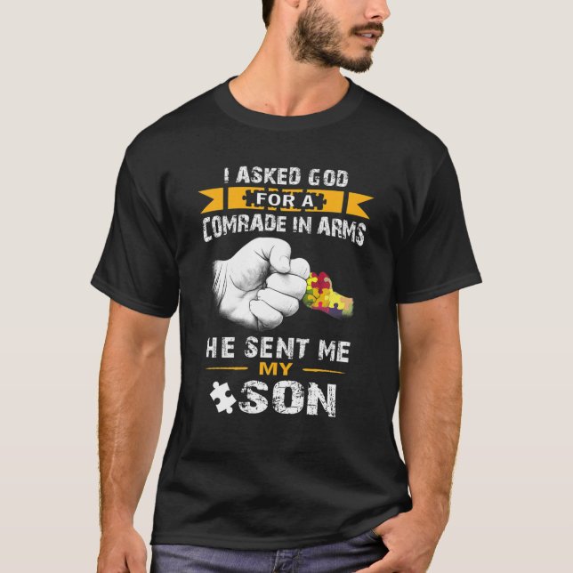 Manar Kvinnor Grandpa T Shirt (Framsida)
