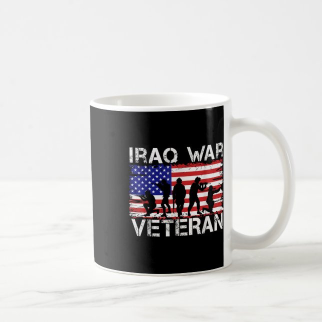 Manar Kvinnor i Irak Krig Veteran Kaffemugg (Höger)