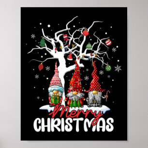 Manar Kvinnor i julgransfamiljen Julafton Poster