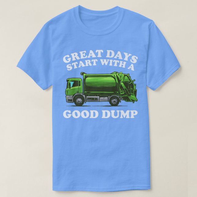 Manar Kvinnor i Lastbil, barn, Sopor Design, barn, T Shirt (Design framsida)