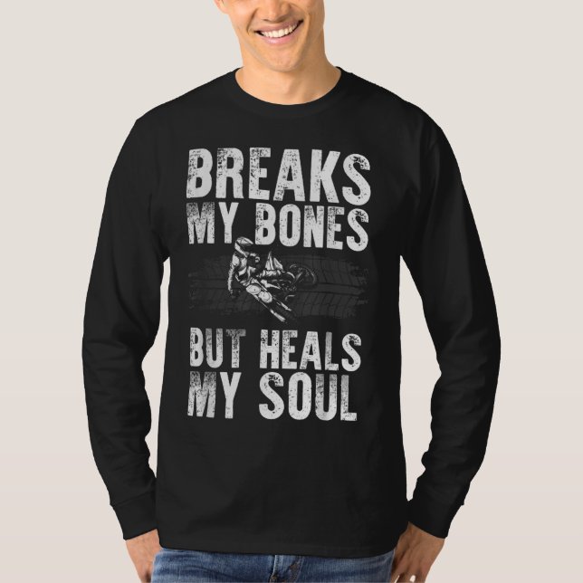 Manar Kvinnor i motorcyklar T Shirt (Framsida)