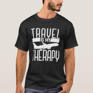 Manar Kvinnor Kids Vaca är mitt terapeutiska flygp T Shirt