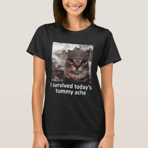 Manar kvinnor som jag Överlevt dagens Tummy Ache G T Shirt